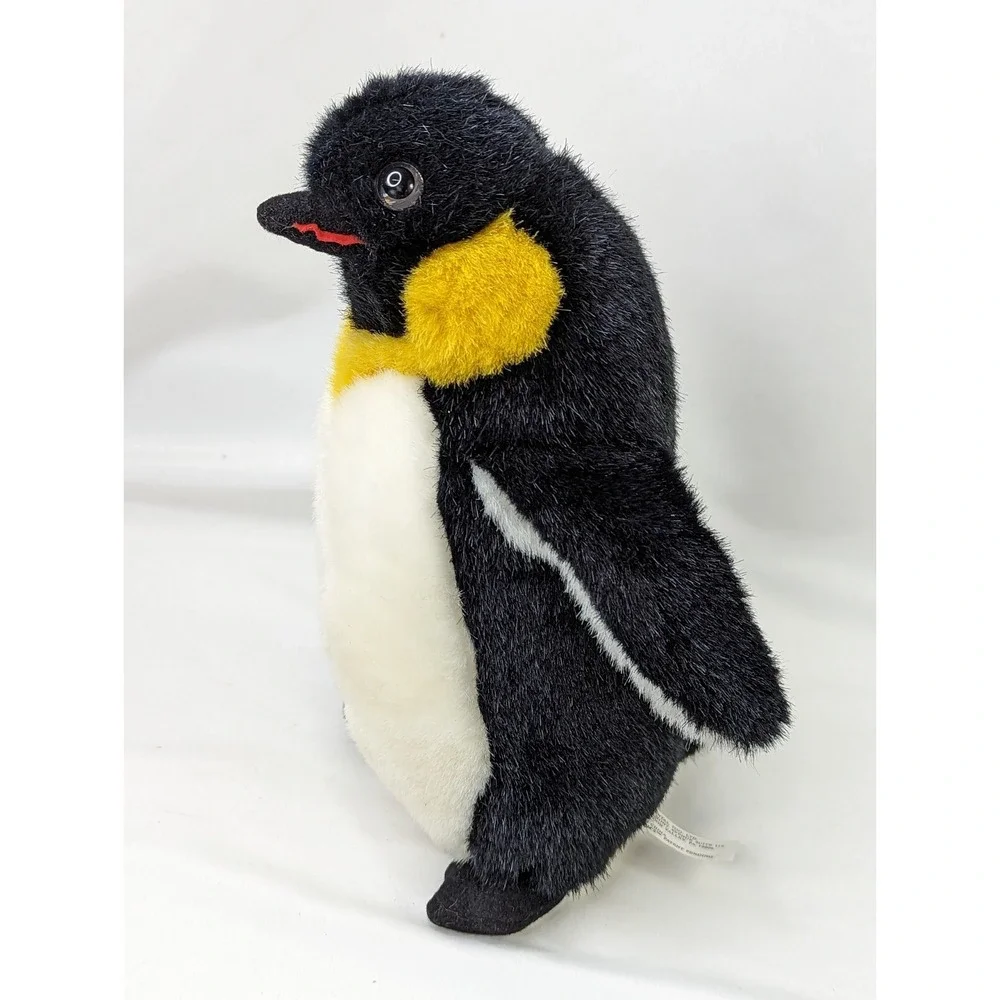 Emporer Penguin Plush 9 Inch 1987 Fundamental Too Ltd Non Working Stuffed Animal